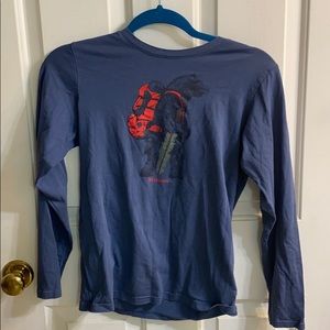Boys Columbia long sleeve tee. Large 14/16